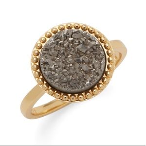 Eva Rose Druzy Ring